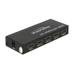 Adapter DeLock HDMI Splitter 1x-in 4x-out — Buy in Cyprus with Fast Delivery