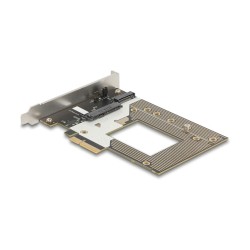 PCI Express 4.0 x4 Karte zu 1 x NVMe M.2 Key M 110 mm oder U.2 Slot — Buy in Cyprus with Fast Delivery