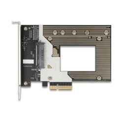 PCI Express 4.0 x4 Karte zu 1 x NVMe M.2 Key M 110 mm oder U.2 Slot — Buy in Cyprus with Fast Delivery