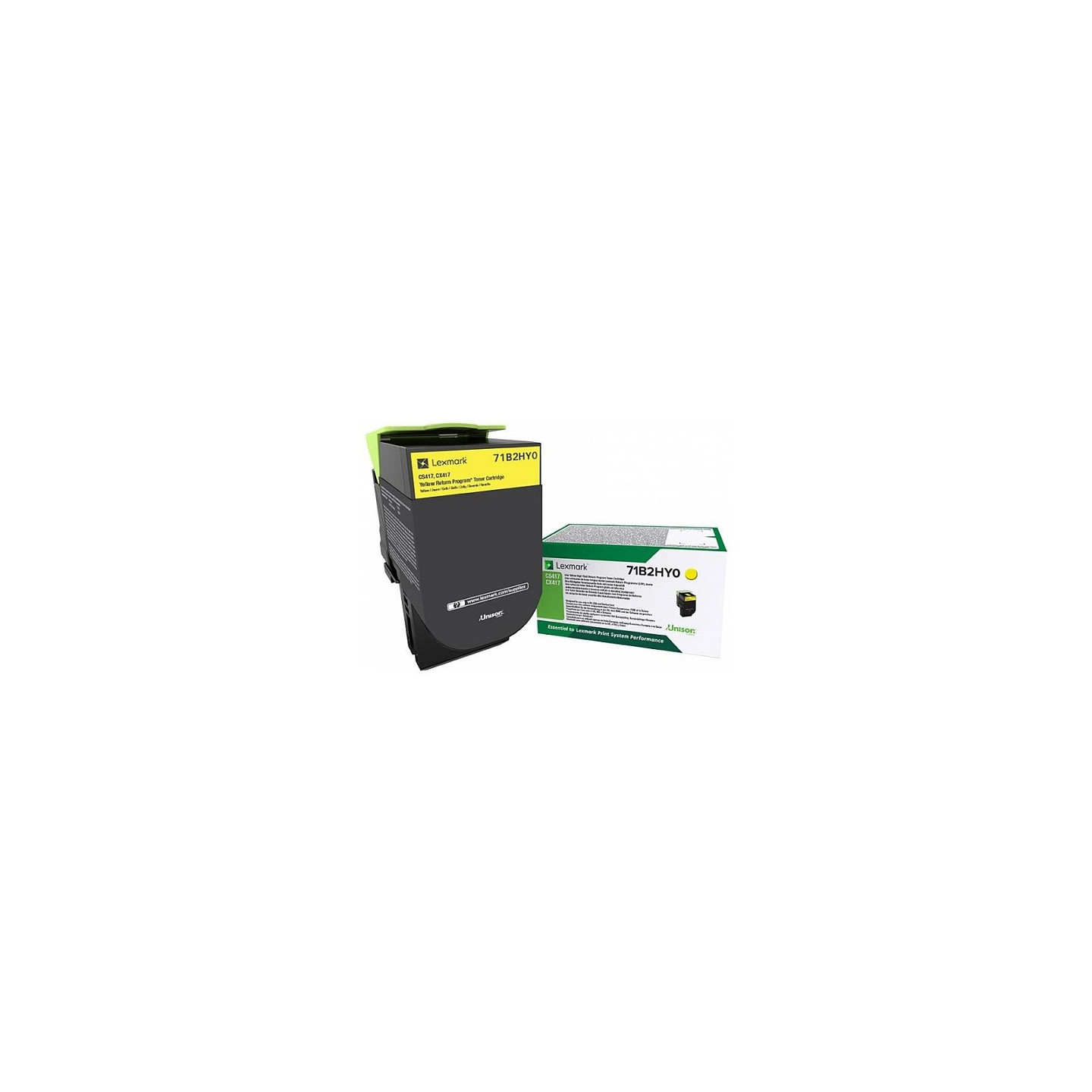 LEXMARK Toner gelb Rck f. CS CX417 517 ca. 3.500 S. — Buy in Cyprus with Fast Delivery