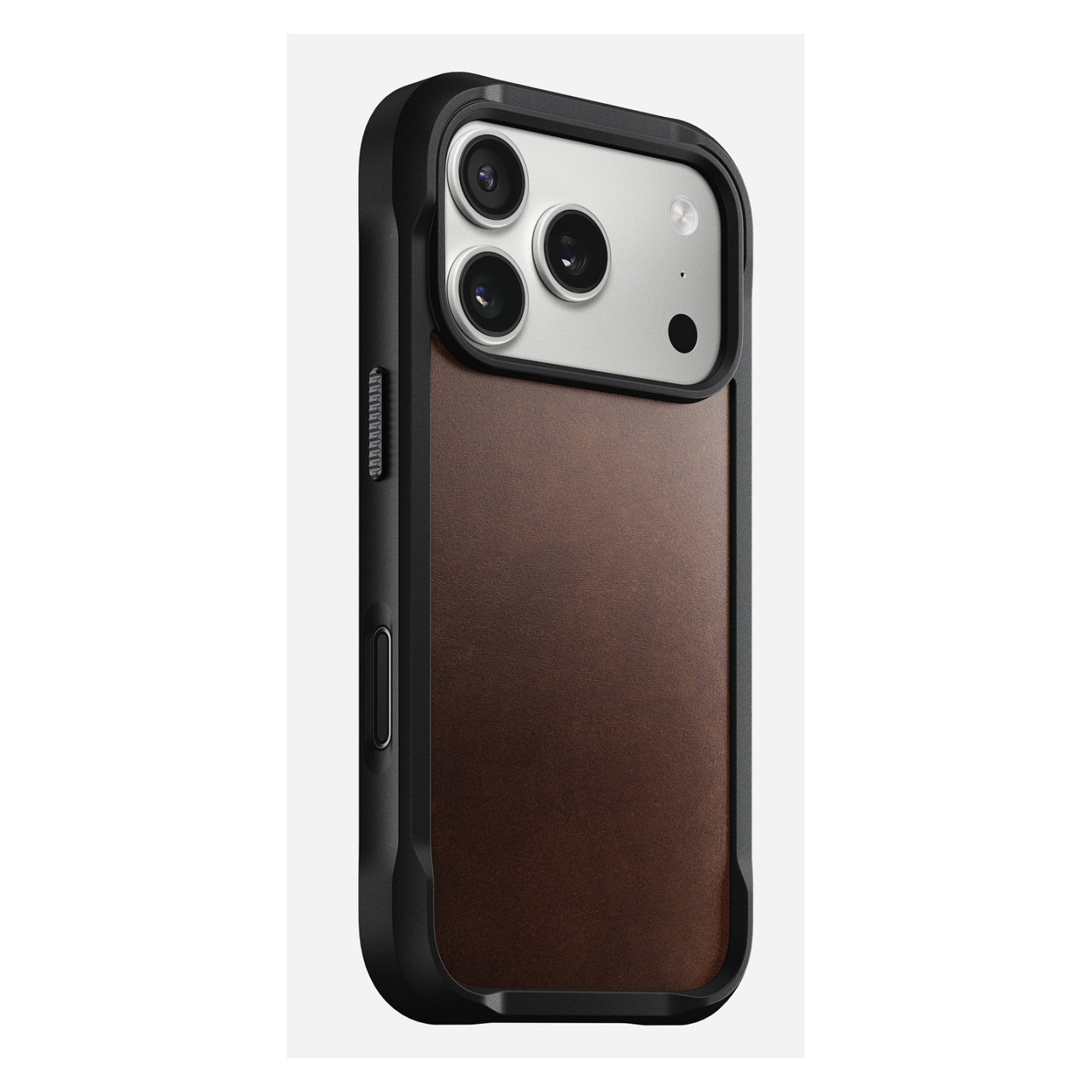Nomad Rugged Leather Case iPhone 17 Pro Rustic Brown Horween — Buy in Cyprus with Fast Delivery