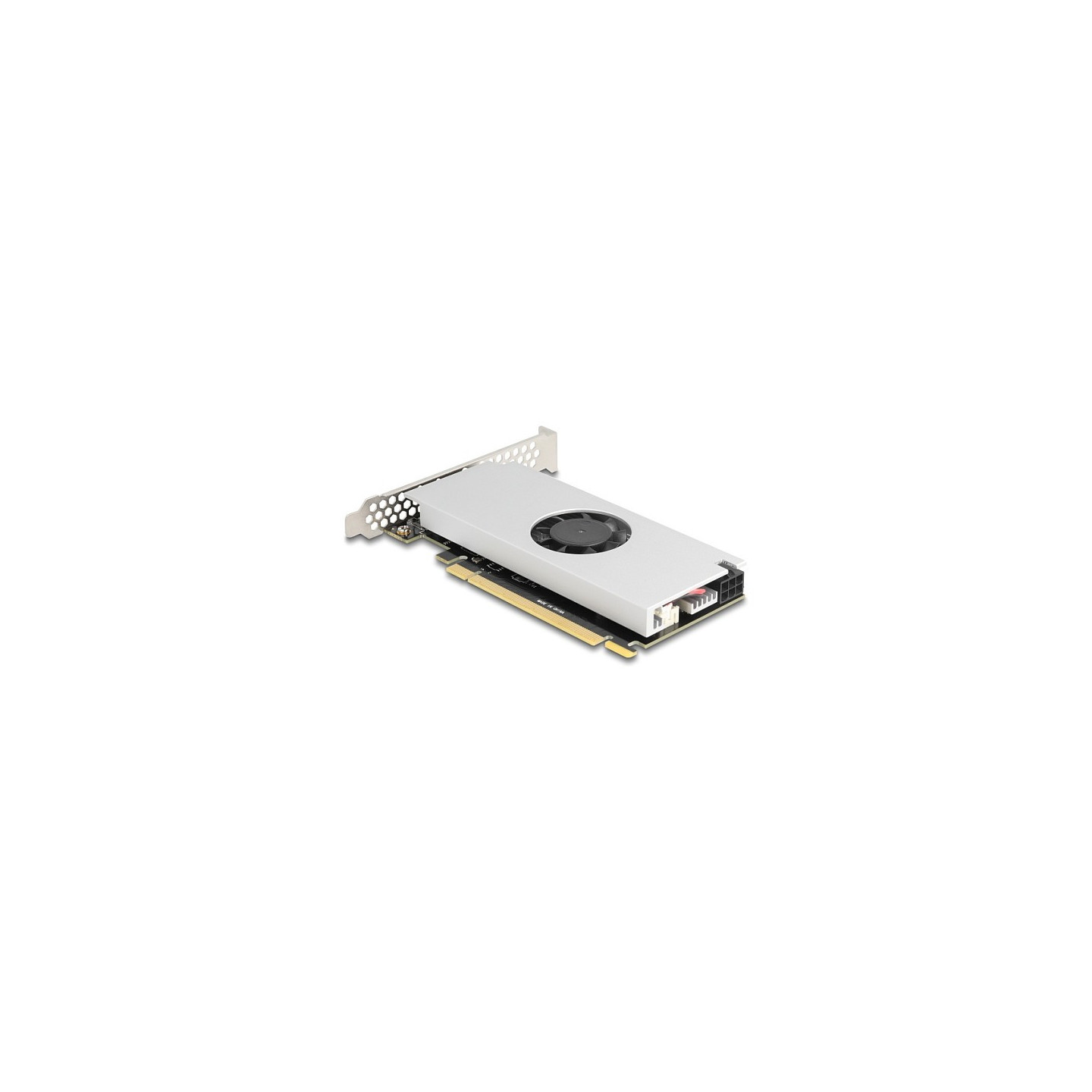 PCI Express x16 Karte zu 2 x USB 20 Gbps USB Type-CTM Dual Channel mit Lüfter und Kühlkörper im Low Profile Formfaktor