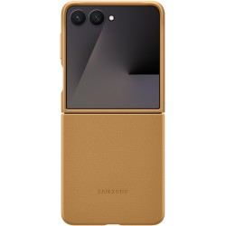 Buy Samsung Kindsuit Case - Galaxy Flip7 - Camel Brown Protective Cover in Cyprus, Nicosia, Limassol, Larnaka, Pafos