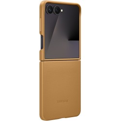 Buy Samsung Kindsuit Case - Galaxy Flip7 - Camel Brown Protective Cover in Cyprus, Nicosia, Limassol, Larnaka, Pafos