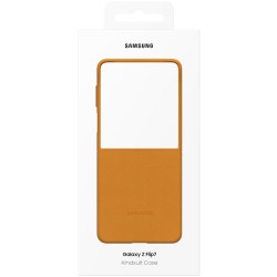 Buy Samsung Kindsuit Case - Galaxy Flip7 - Camel Brown Protective Cover in Cyprus, Nicosia, Limassol, Larnaka, Pafos
