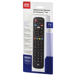 One for all Panasonic TV-Ersatzfernbedienung (schwarz) — Buy in Cyprus with Fast Delivery