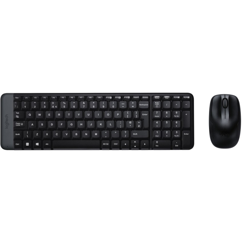 Buy Logitech Wireless Desktop - MK220 - Full-size RF 2.4GHz Keyboard & Mouse, QW... in Cyprus, Nicosia, Limassol, Larnaka, Pafos