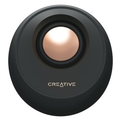 Creative Labs Pebble Pro (schwarz. Klinke. USB-A C. Bluetooth. Digitalverstrker. RGB-Beleuchtung)