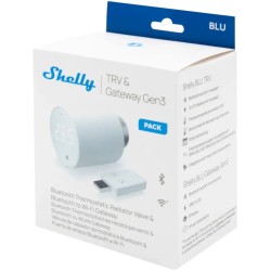 Shelly Plug & Play 'Blu TRV & Blu Gateway Gen3' Heizkörperthermostat + Gateway — Buy in Cyprus with Fast Delivery