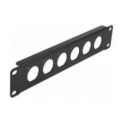 Delock 10? D-Typ Patchpanel 6 Port schwarz — Buy in Cyprus with Fast Delivery