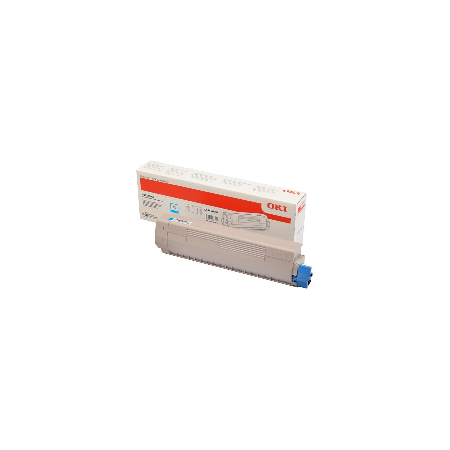 OKI C823 TONER CYAN HC (46443103) — Buy in Cyprus with Fast Delivery