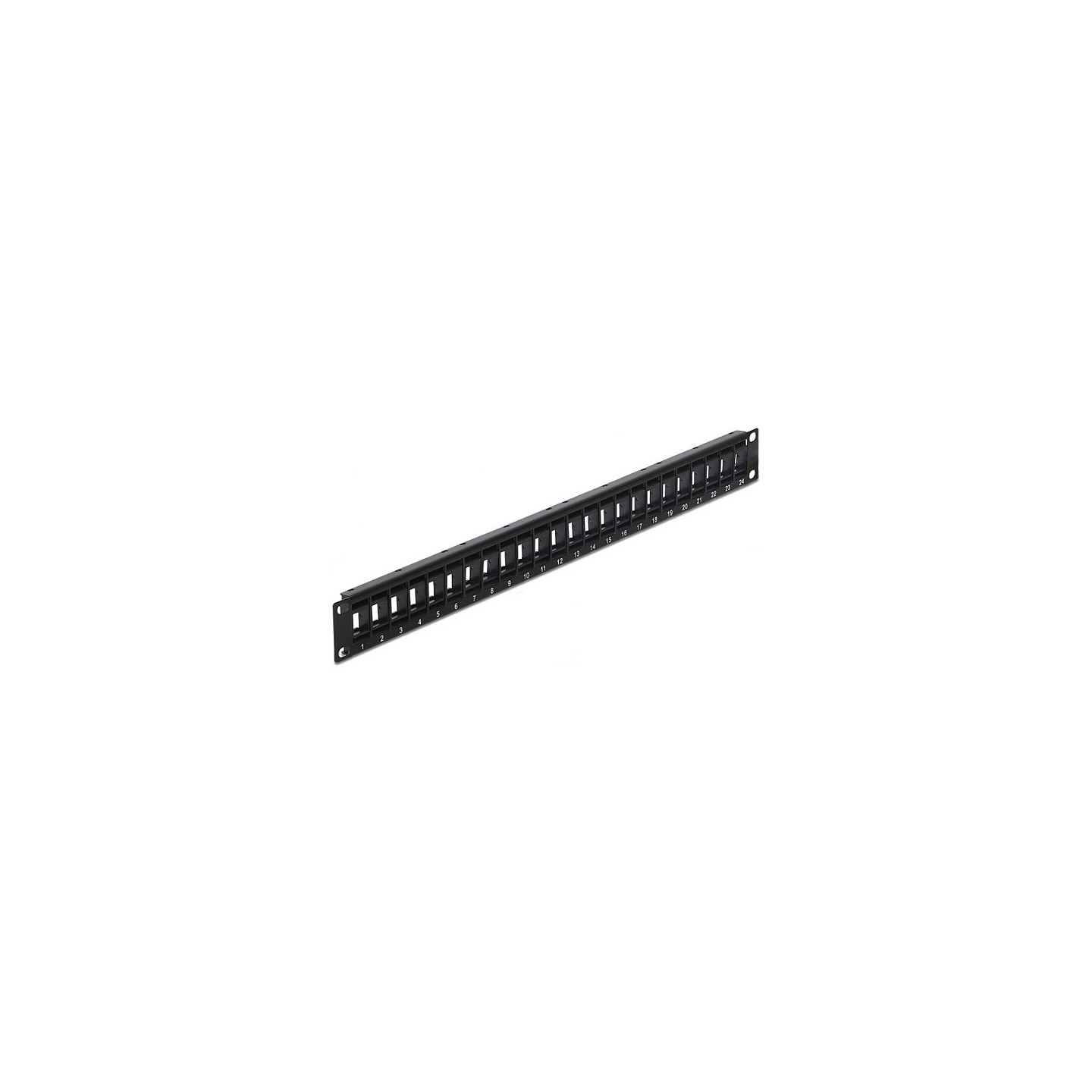 Delock 19? Keystone Patchpanel 24 Port drehbar schwarz — Buy in Cyprus with Fast Delivery