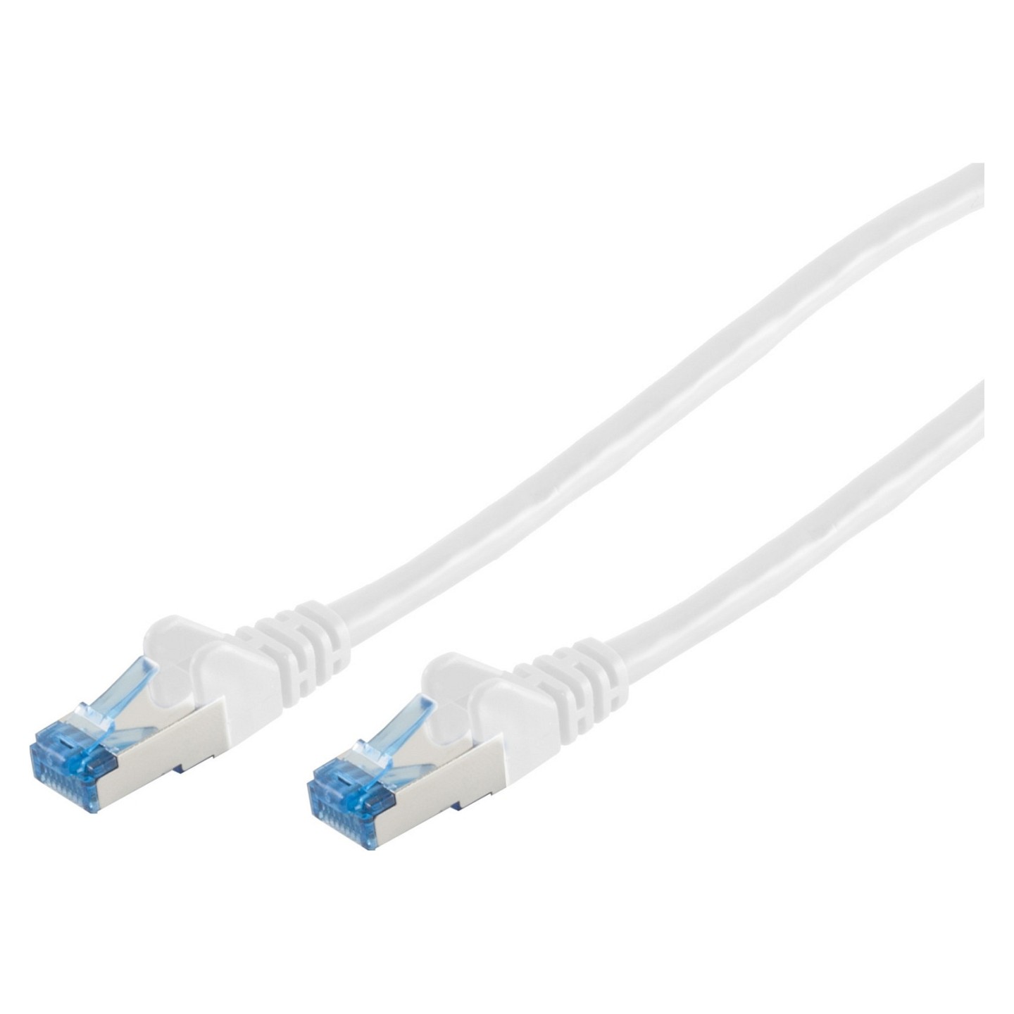 Patchkabel CAT6a RJ45 S FTP PiMF 0.25m Weiß — Buy in Cyprus with Fast Delivery