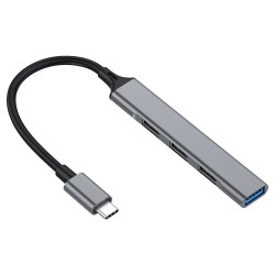 Equip USB-Hub 4-Port 3.0 C- to 1x3.0 3x2.0 5Gbps o.Netzteil gr — Buy in Cyprus with Fast Delivery