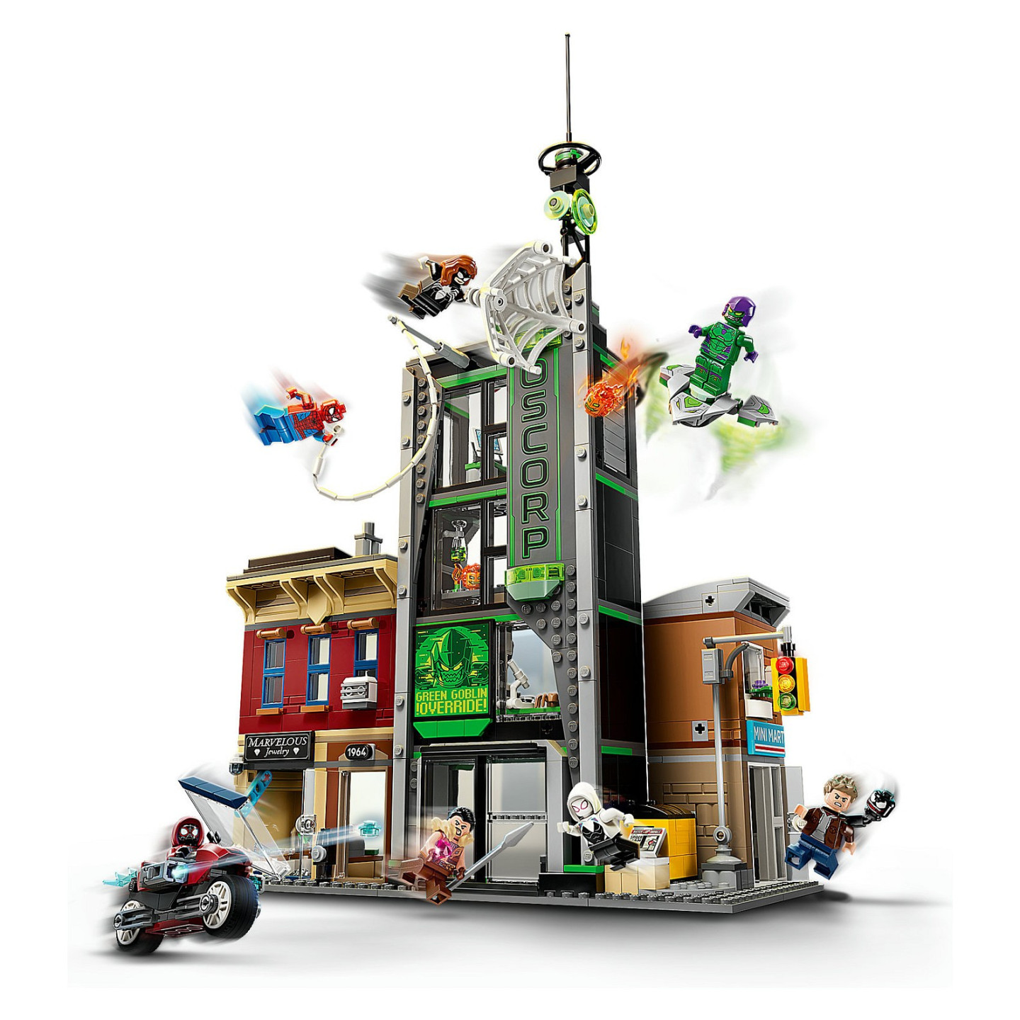 LEGO 76324 Marvel Super Heroes Spider-Man vs. Oscorp — Buy in Cyprus with Fast Delivery