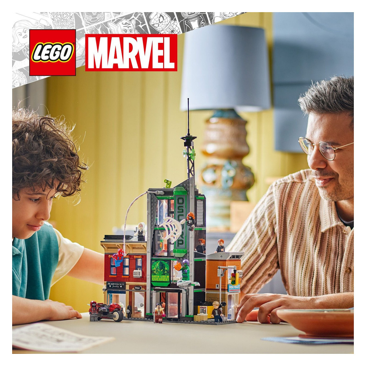 LEGO 76324 Marvel Super Heroes Spider-Man vs. Oscorp — Buy in Cyprus with Fast Delivery