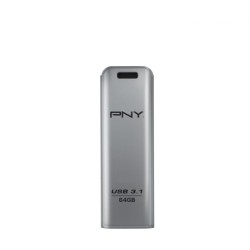 Buy PNY Elite Steel USB 3.2 Gen1 Flash Drive - FD64GESTEEL31G-EF - 64GB, Stainle... in Cyprus, Nicosia, Limassol, Larnaka, Pafos