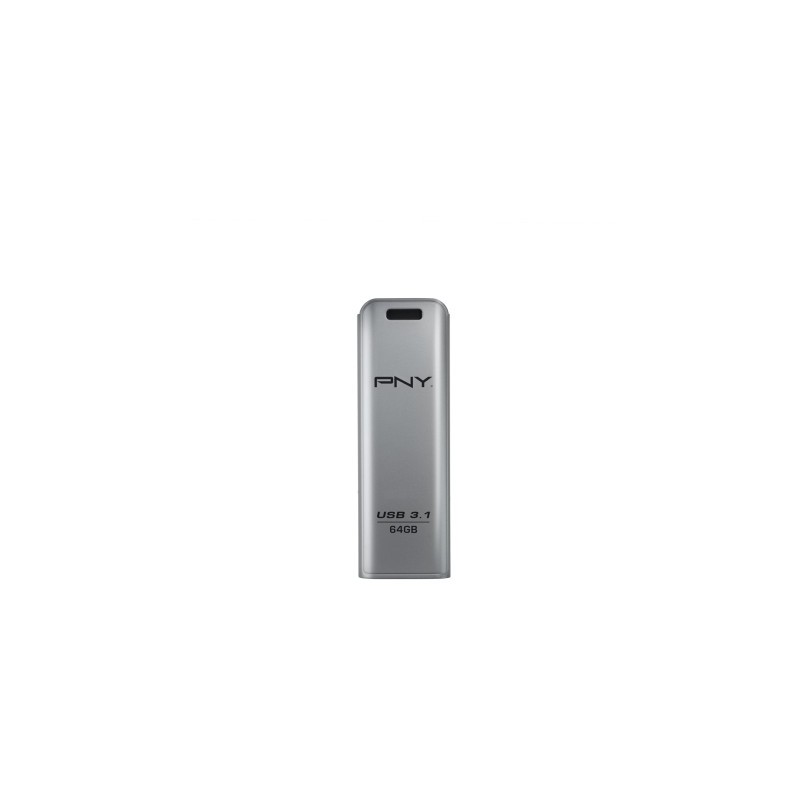 Buy PNY Elite Steel USB 3.2 Gen1 Flash Drive - FD64GESTEEL31G-EF - 64GB, Stainle... in Cyprus, Nicosia, Limassol, Larnaka, Pafos