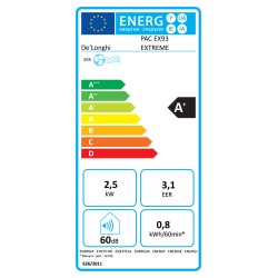 DeLonghi PAC EX93 mobiles Klimagerät weiß — Buy in Cyprus with Fast Delivery