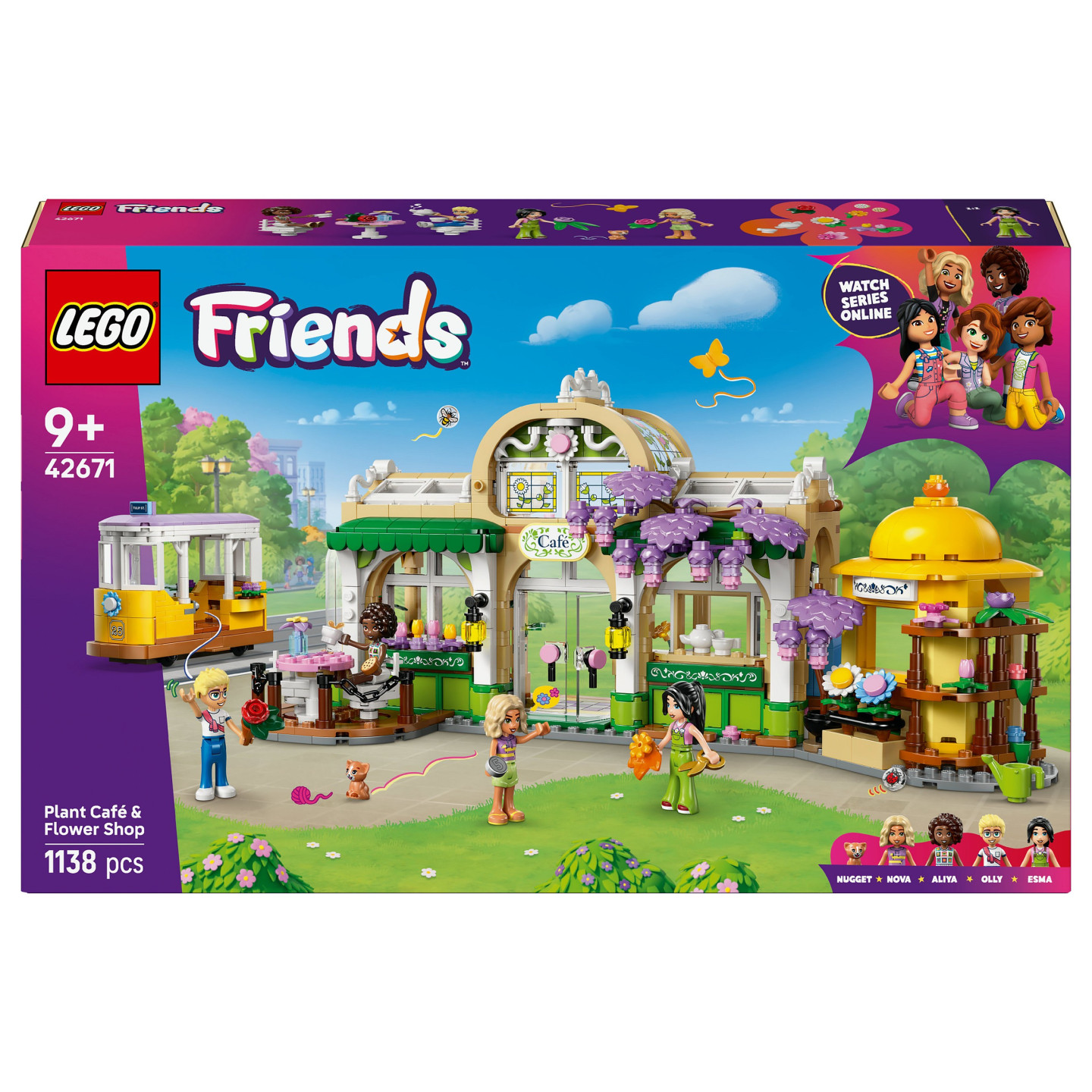 LEGO 42671 Friends Pflanzencaf und Blumenkiosk — Buy in Cyprus with Fast Delivery