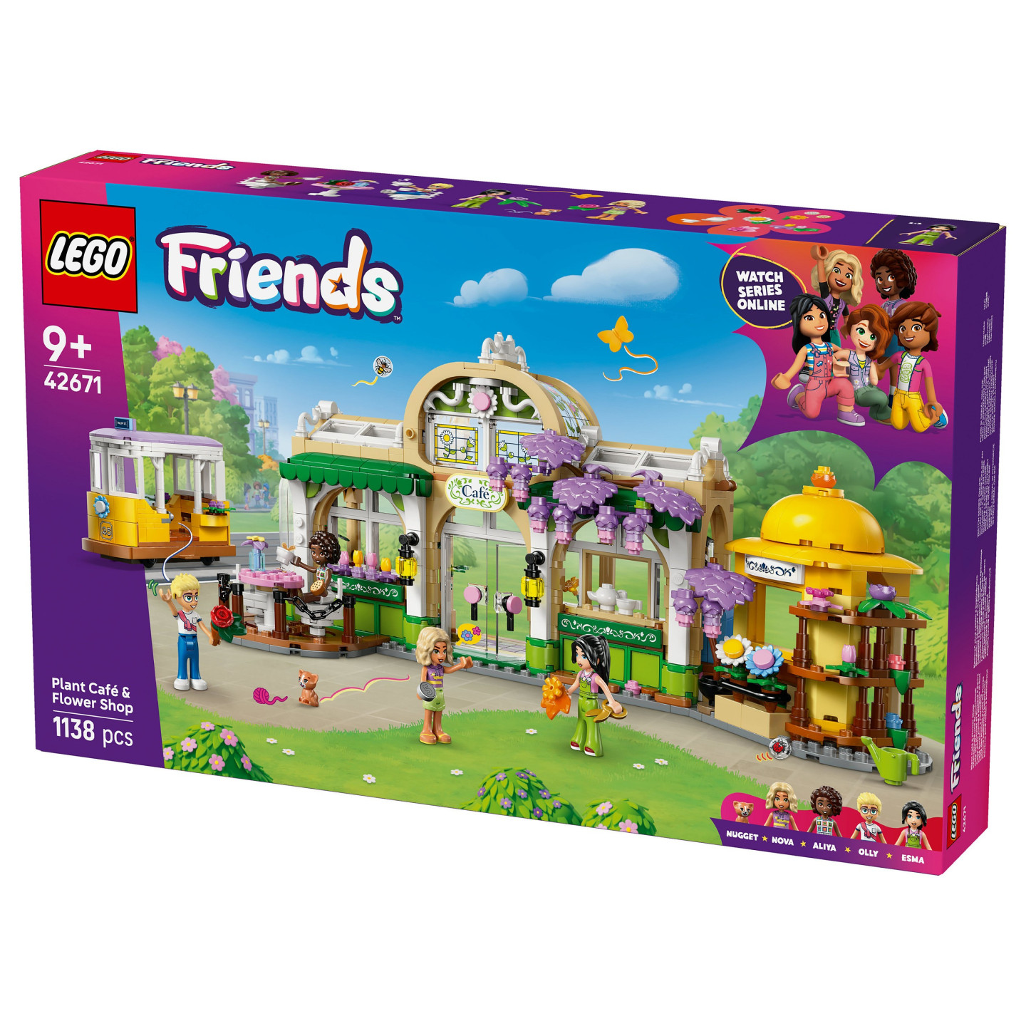LEGO 42671 Friends Pflanzencaf und Blumenkiosk — Buy in Cyprus with Fast Delivery