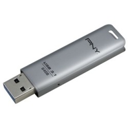 Buy PNY Elite Steel USB 3.2 Gen1 Flash Drive - FD64GESTEEL31G-EF - 64GB, Stainle... in Cyprus, Nicosia, Limassol, Larnaka, Pafos