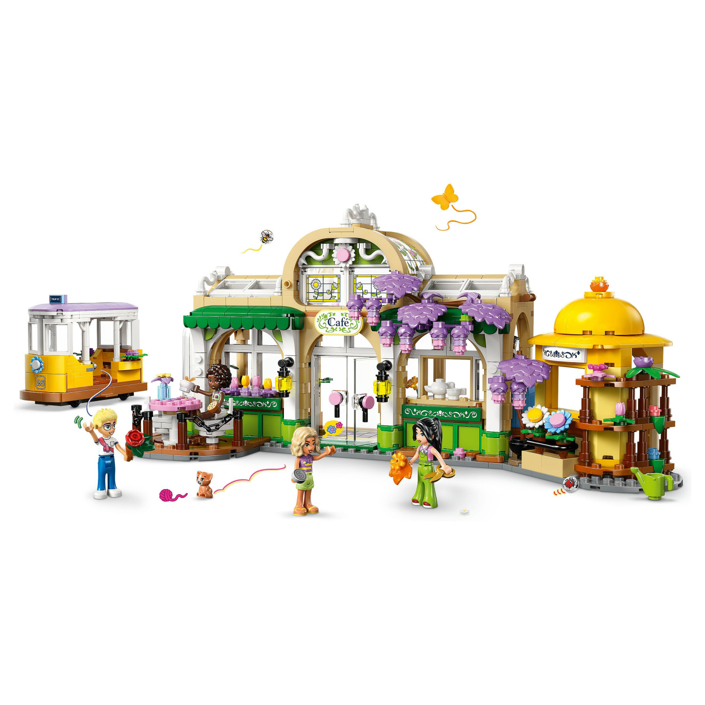 LEGO 42671 Friends Pflanzencaf und Blumenkiosk — Buy in Cyprus with Fast Delivery