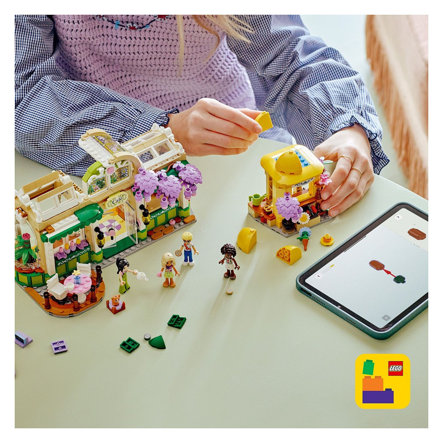 LEGO 42671 Friends Pflanzencaf und Blumenkiosk — Buy in Cyprus with Fast Delivery