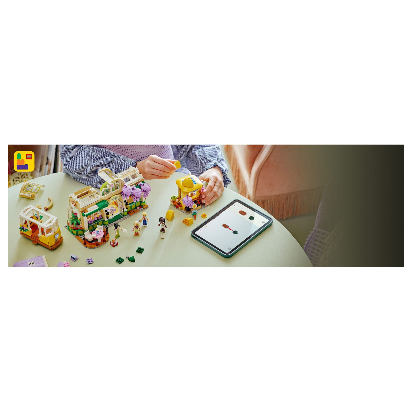 LEGO 42671 Friends Pflanzencaf und Blumenkiosk — Buy in Cyprus with Fast Delivery