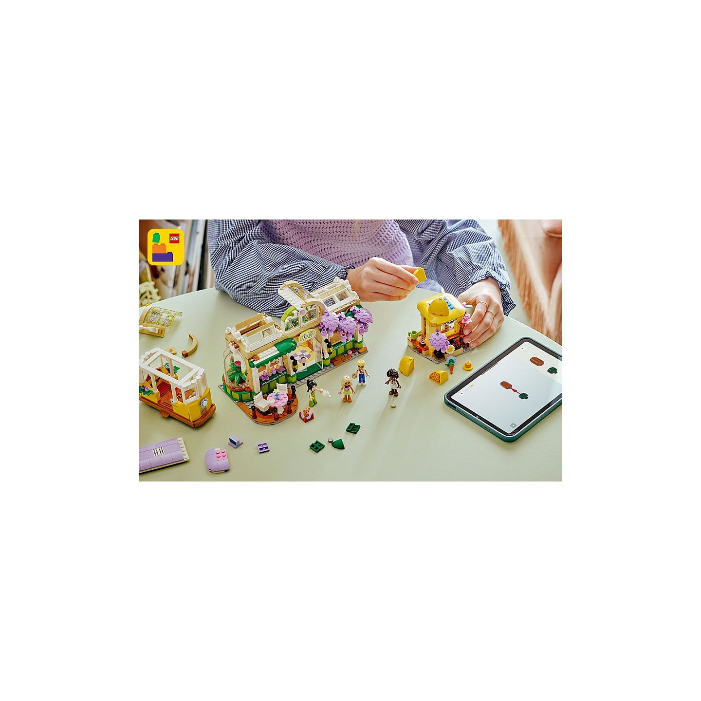LEGO 42671 Friends Pflanzencaf und Blumenkiosk — Buy in Cyprus with Fast Delivery