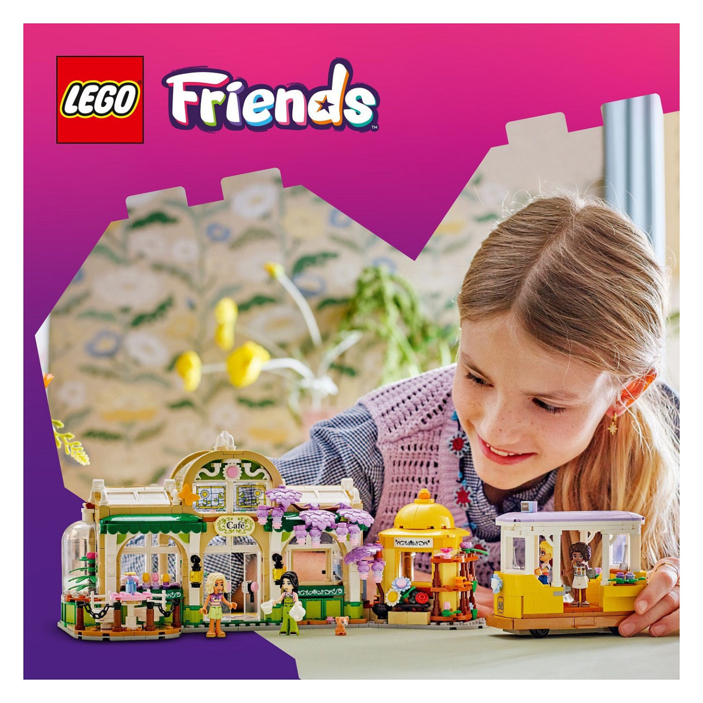 LEGO 42671 Friends Pflanzencaf und Blumenkiosk — Buy in Cyprus with Fast Delivery