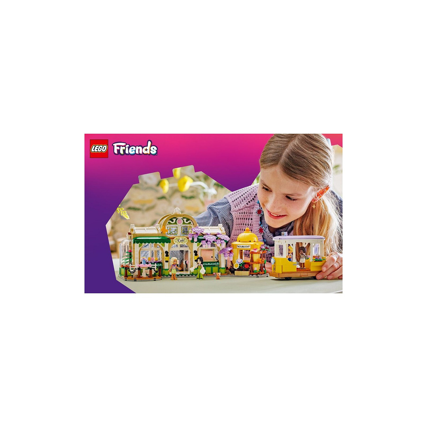 LEGO 42671 Friends Pflanzencaf und Blumenkiosk — Buy in Cyprus with Fast Delivery