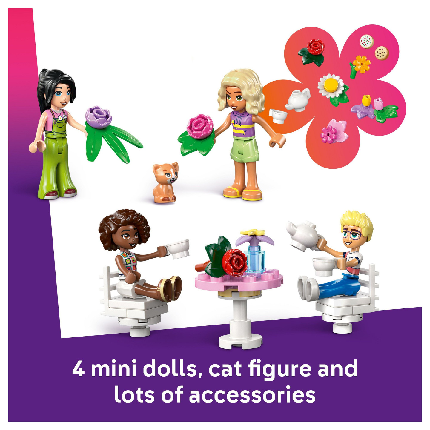 LEGO 42671 Friends Pflanzencaf und Blumenkiosk — Buy in Cyprus with Fast Delivery