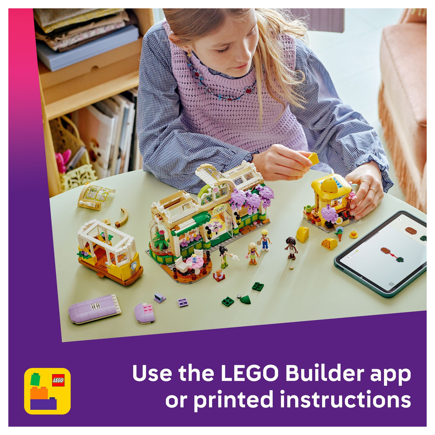LEGO 42671 Friends Pflanzencaf und Blumenkiosk — Buy in Cyprus with Fast Delivery