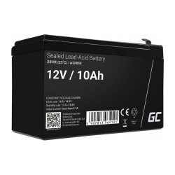Green Cell AGM50 Replacement Battery - 12V 10Ah VRLA AGM | Armenius Store