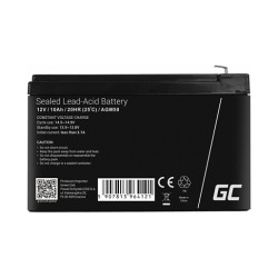 Green Cell AGM50 Replacement Battery - 12V 10Ah VRLA AGM | Armenius Store