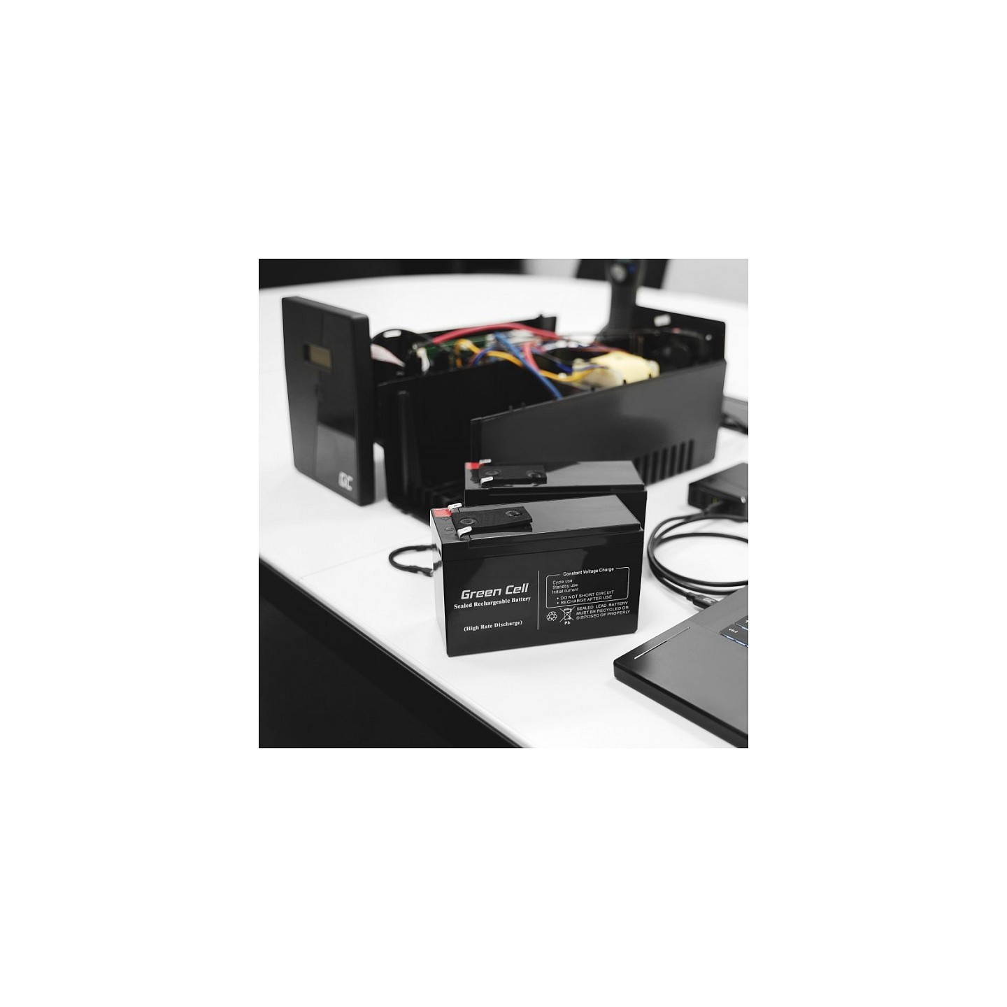Green Cell AGM50 Replacement Battery - 12V 10Ah VRLA AGM | Armenius Store