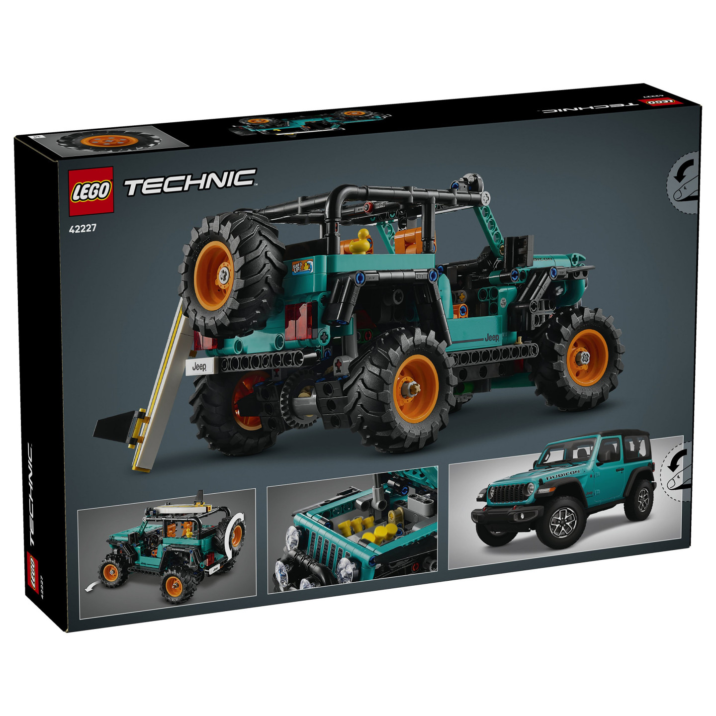 LEGO 42227 Technic Jeep Wrangler Rubicon Gelndewagen — Buy in Cyprus with Fast Delivery