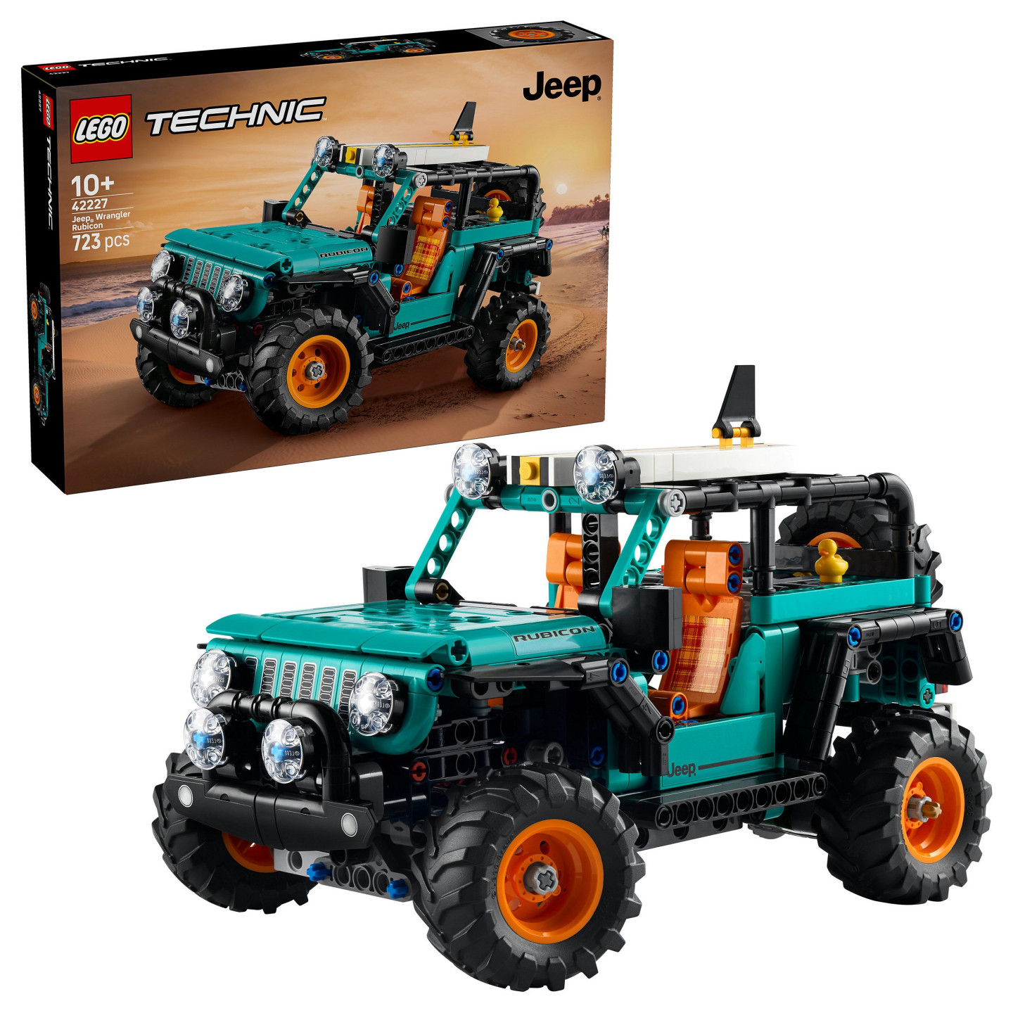 LEGO 42227 Technic Jeep Wrangler Rubicon Gelndewagen — Buy in Cyprus with Fast Delivery
