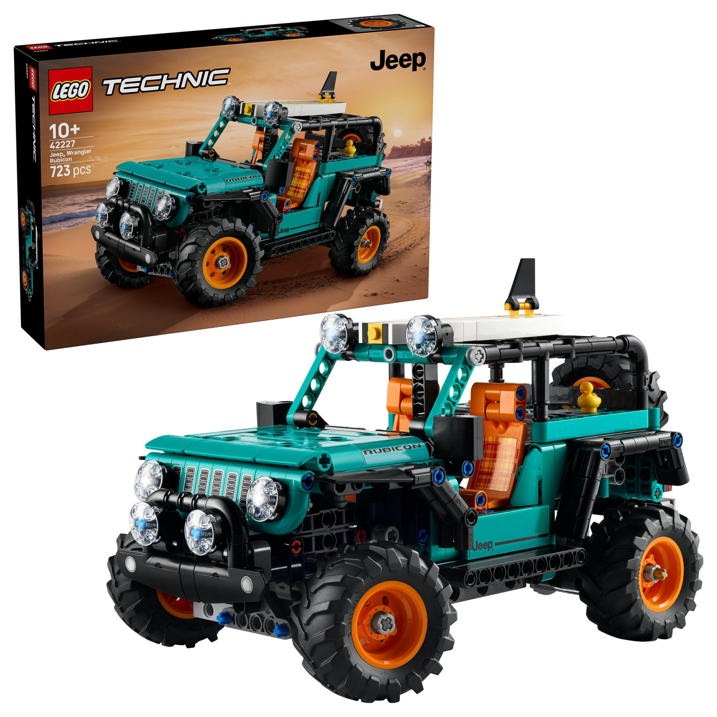 LEGO 42227 Technic Jeep Wrangler Rubicon Gelndewagen — Buy in Cyprus with Fast Delivery
