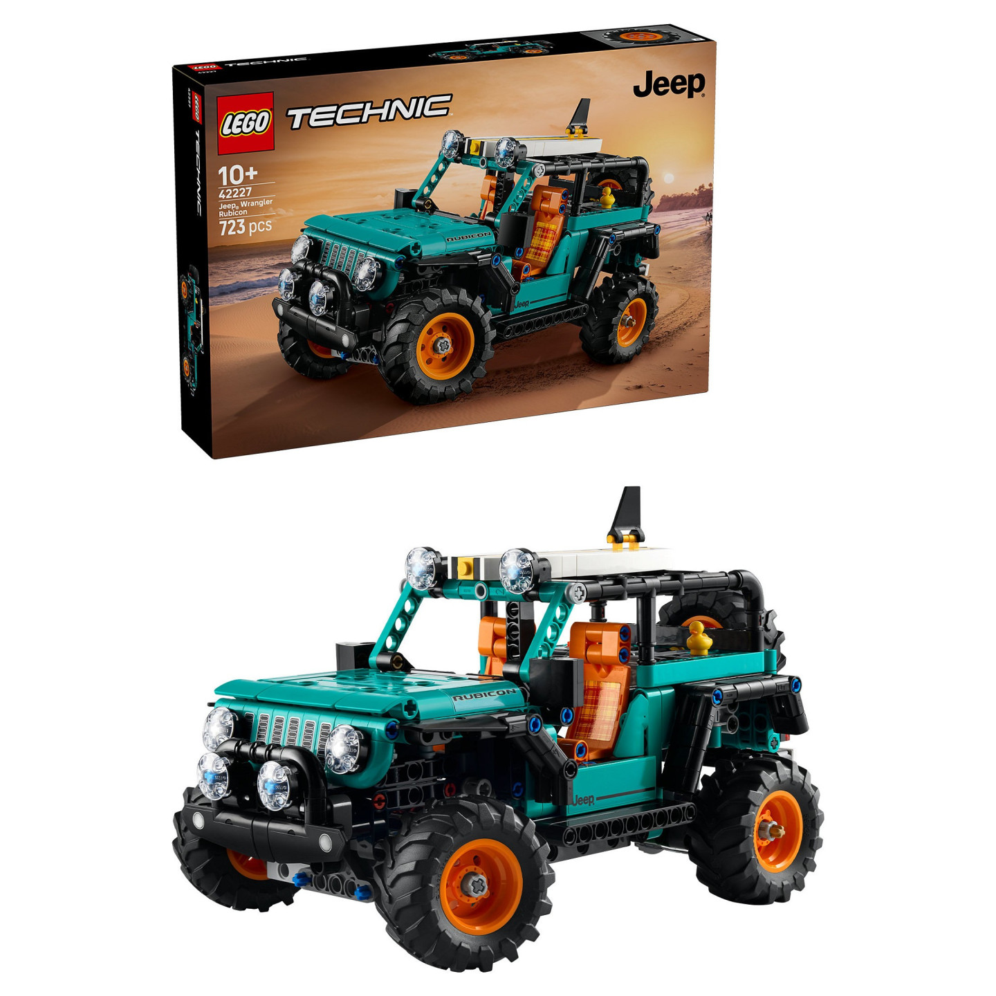 LEGO 42227 Technic Jeep Wrangler Rubicon Gelndewagen — Buy in Cyprus with Fast Delivery