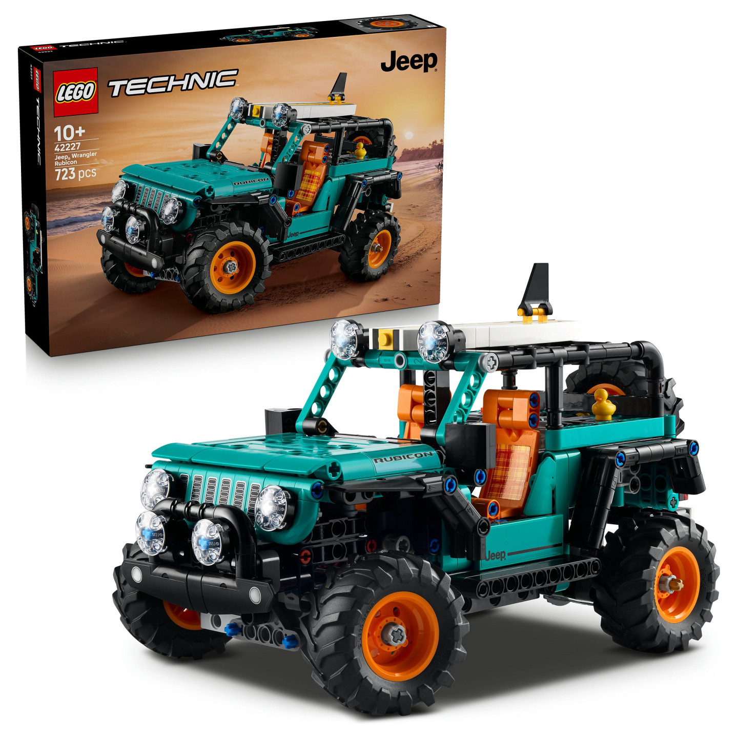 LEGO 42227 Technic Jeep Wrangler Rubicon Gelndewagen — Buy in Cyprus with Fast Delivery