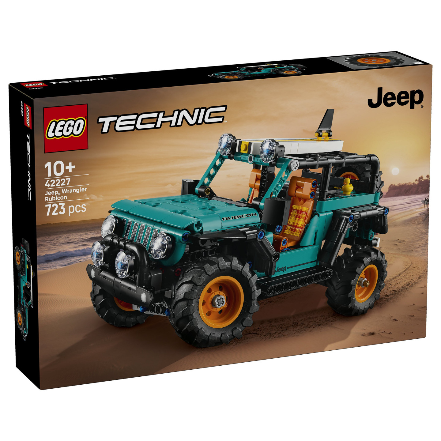 LEGO 42227 Technic Jeep Wrangler Rubicon Gelndewagen — Buy in Cyprus with Fast Delivery