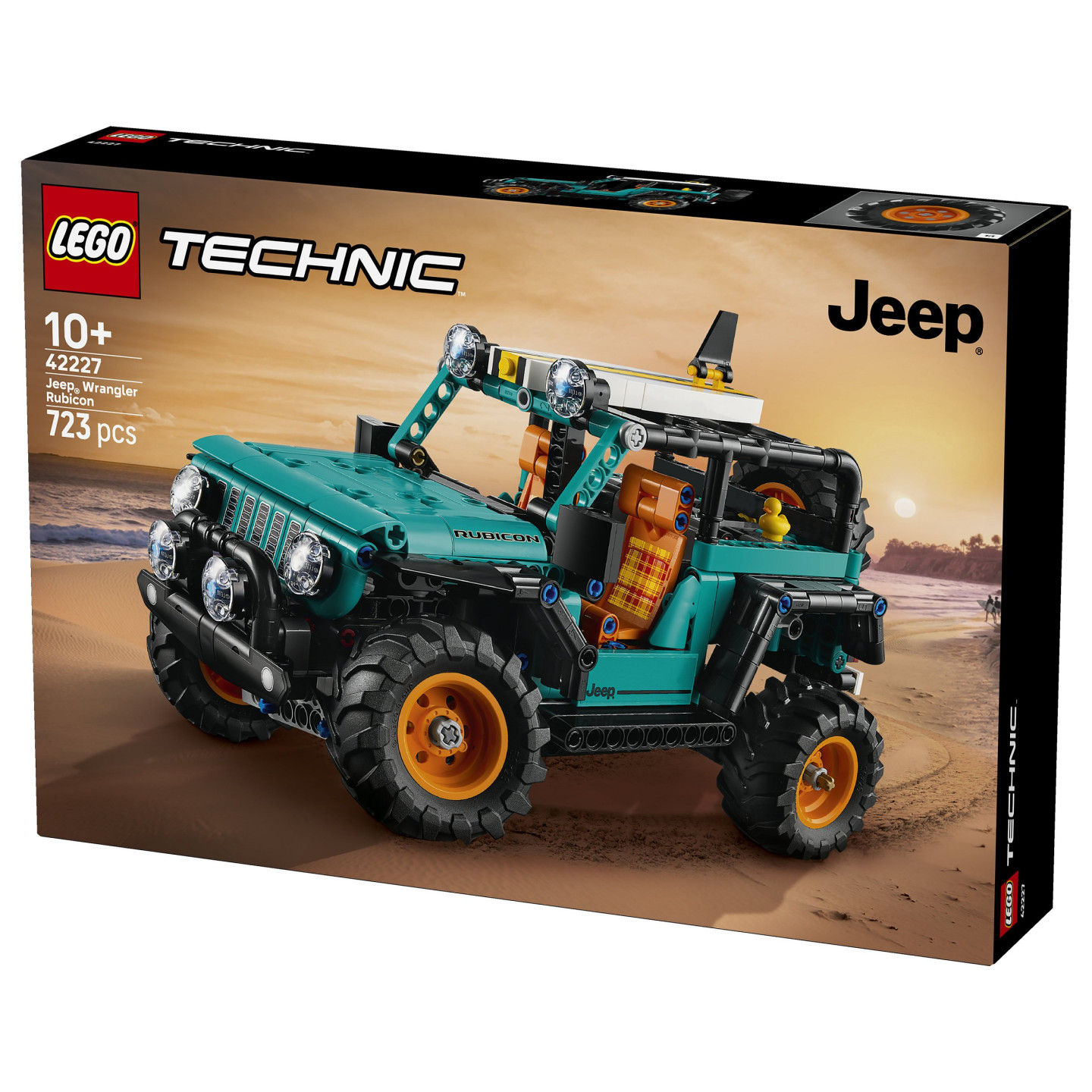LEGO 42227 Technic Jeep Wrangler Rubicon Gelndewagen — Buy in Cyprus with Fast Delivery