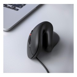 Equip Ergonomische Maus USB-A -C Stker 1.80m Rechts schwarz — Buy in Cyprus with Fast Delivery