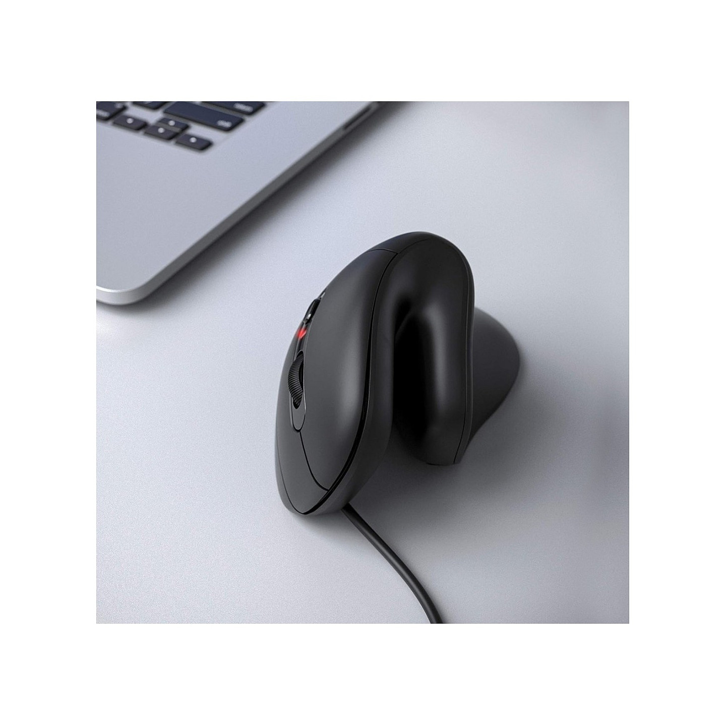 Equip Ergonomische Maus USB-A -C Stker 1.80m Rechts schwarz — Buy in Cyprus with Fast Delivery