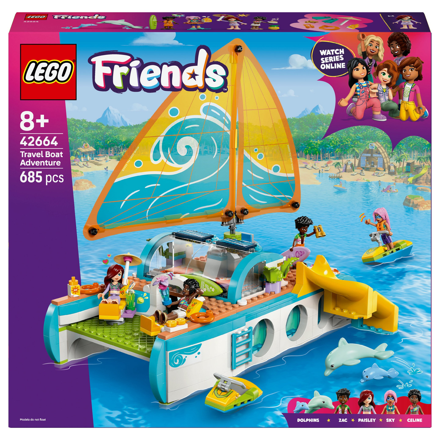 LEGO 42664 Friends Segelabenteuer — Buy in Cyprus with Fast Delivery