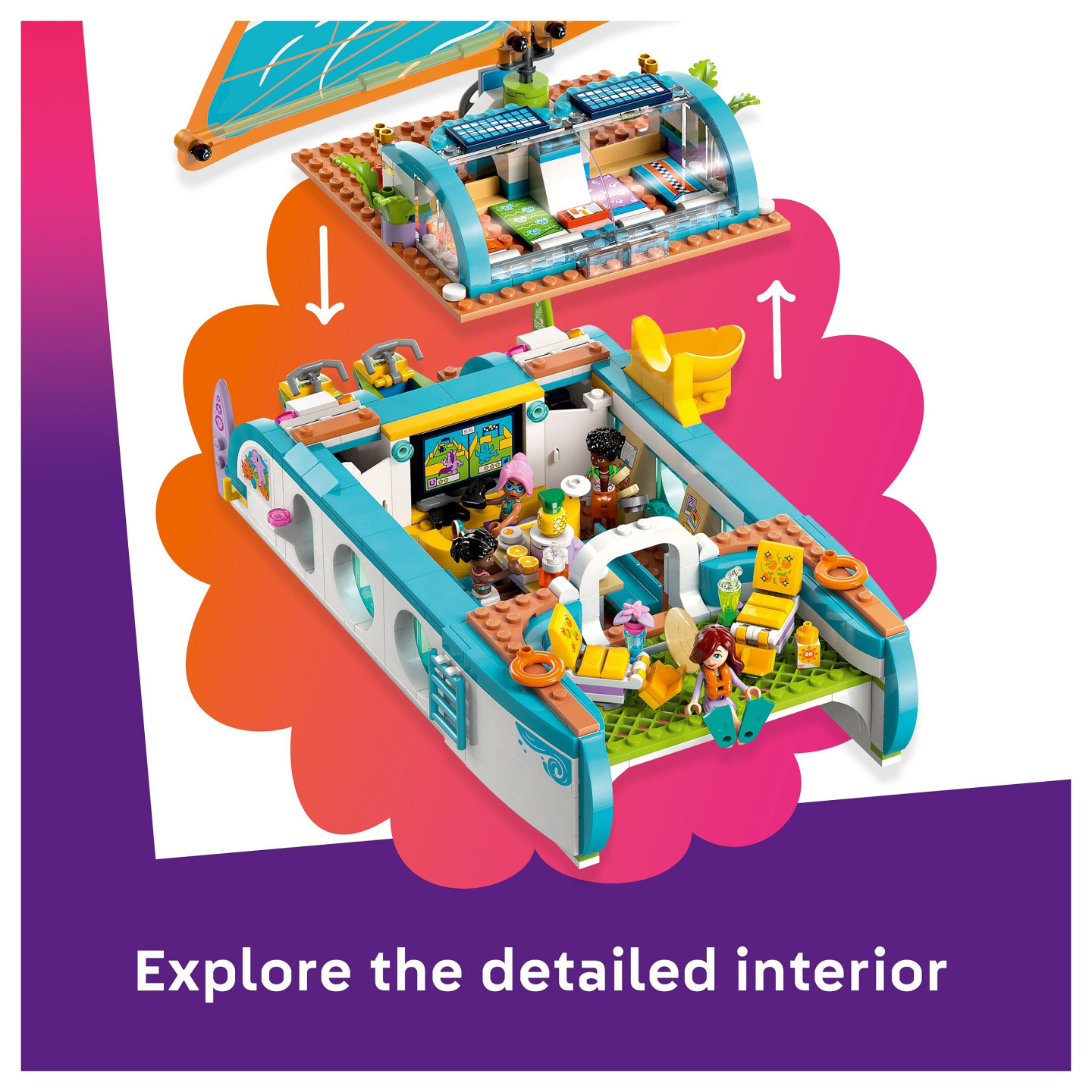 LEGO 42664 Friends Segelabenteuer — Buy in Cyprus with Fast Delivery
