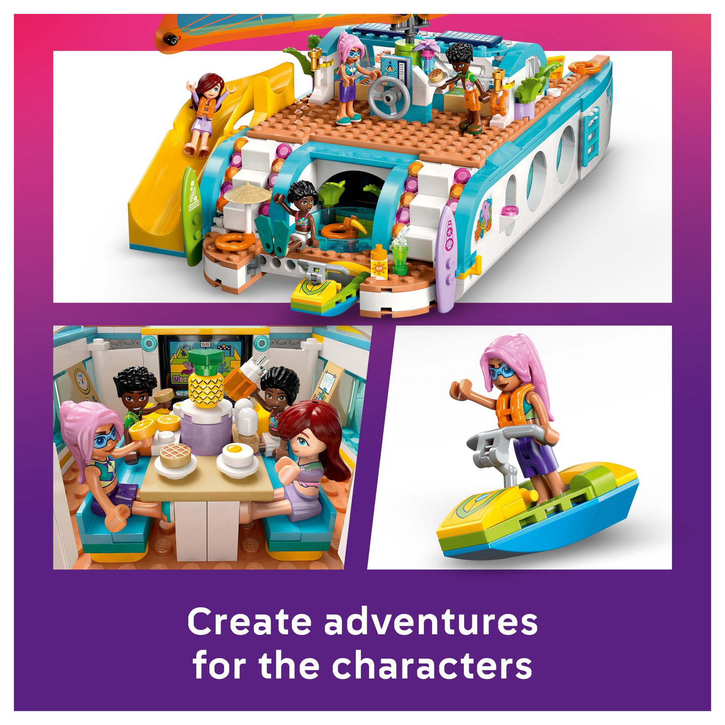 LEGO 42664 Friends Segelabenteuer — Buy in Cyprus with Fast Delivery
