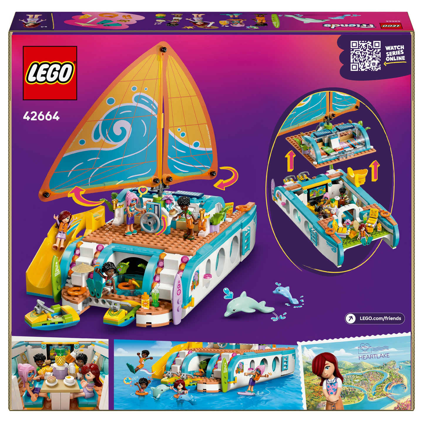LEGO 42664 Friends Segelabenteuer — Buy in Cyprus with Fast Delivery